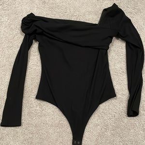 Privacy please off shoulder bodysuit